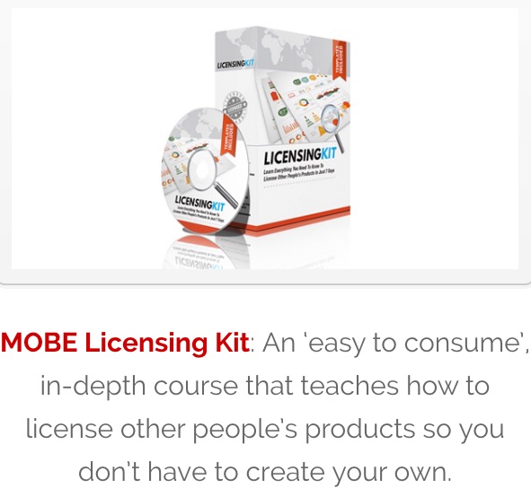 MOBE Licensing kit